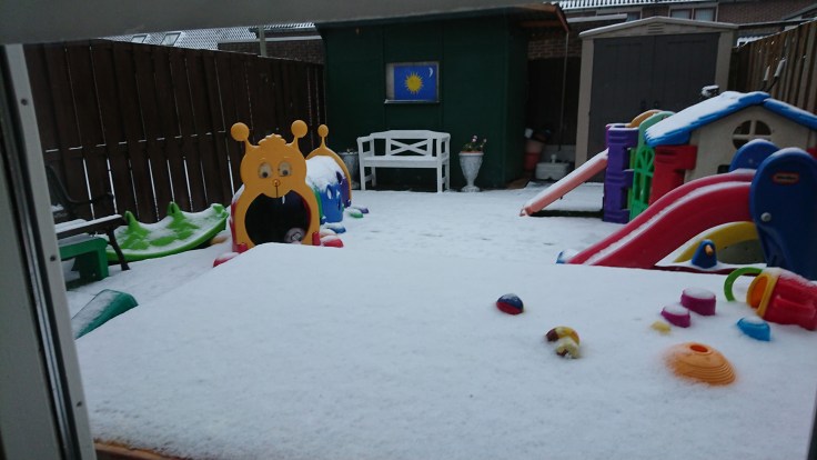 sneeuw tuin 2018